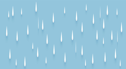 Wall Mural - heavy rain in dark sky, rainy season, clouds and storm, weather nature background, flood natural dis