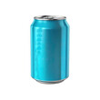 © Neda Asyasi - Soda can mock up blank template isolated on white background. Blue aluminum can for design. Realistic aluminum can. Mockup of tin can on transparent backgroun