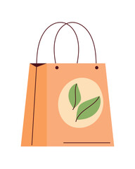 Wall Mural - paper shopping bag ecological sustainability