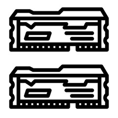 Random Access Memory Icon
