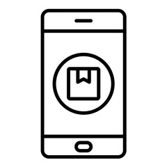 Poster - Mobile Application Icon Style