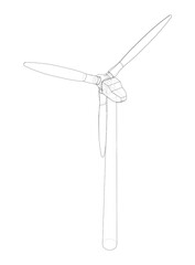 Wall Mural - Wind turbine