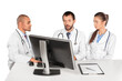 © BillionPhotos.com - Portrait of Doctors Looking at Computer Monitor and Writing on Clipboard