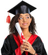 © BillionPhotos.com - Smiling female graduate holding a diploma.