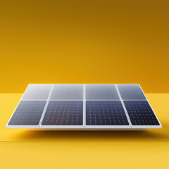 Wall Mural - solar panel. ui ux simple web design. generative ai