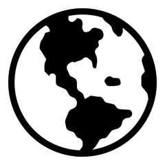 planet earth icon