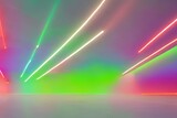 Fototapeta Tęcza - abstract rainbow background - generative ai