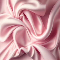 pink silk texture elegant background. generative ai.