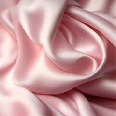 Pink silk texture elegant background. Generative AI.