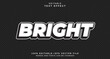 © Artzi - Editable text style effect - Bright text style theme.