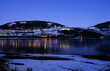 Voss lake at night, Voss, Vestland, Norway