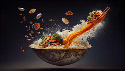 Wall Mural - chinese food