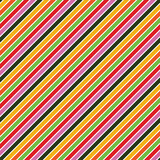 Fototapeta Tęcza - Diagonal Stripes Seamless Pattern - Colorful and bright striped repeating pattern design