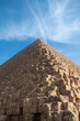 The Great Pyramid of Giza in Cairo close up