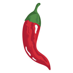 Canvas Print - red chilli pepper vegetable