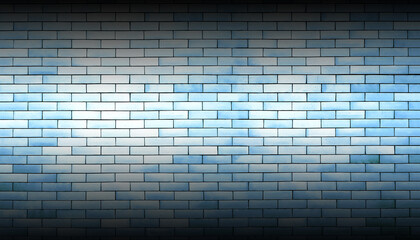 the old blue brown brick wall background is an abstract pattern background. floor above and below, g