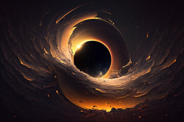 Wall Mural - Galaxy Black Hole