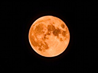 smokey full moon