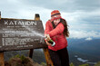 © Cavan Images - Hiker celebrate completion of the entire Appalachian Trail