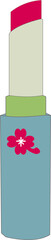 Wall Mural - Lipstick ICON in red color