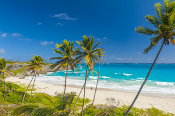 Canvas Print - Bottom Bay beach in Barbados