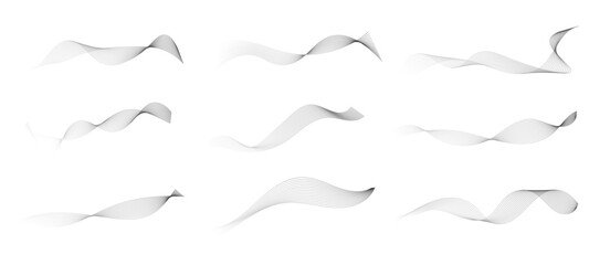 set of abstract gradient waves.