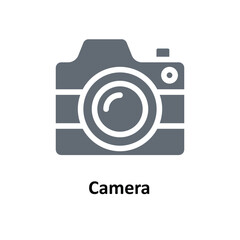 Wall Mural - Camera Vector  Solid Icons. Simple stock illustration stock