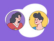 © Lyn Lee - Business People Flat Vector Concept Operation Hand Drawn Illustration