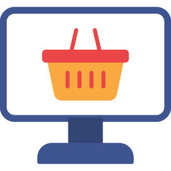 Sticker - Online Shop Icon