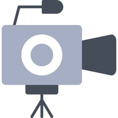 Canvas Print - Video Camera Icon