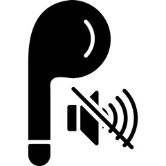 Sticker - Earbud Icon