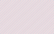 Red And Blue Diagonal Stripes Seamless Pattern Background Vector Illustration
