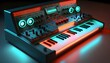 synthesizer created using AI Generative Technology