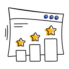 Wall Mural - Website Ratings 