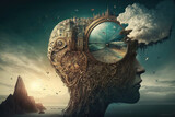 Fototapeta  - AI Dreamscapes: Exploring the Limits of Imagination and Technology Ai Generiert