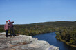 Couple Visit City Bluff Overlook at Calico Rock