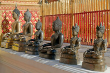 Male And Female Buddhas At Wat Phra That Doi Suthep, Chiang Mai, Thailand