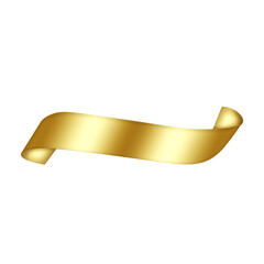 shiny reflective gold banner transparent clipart