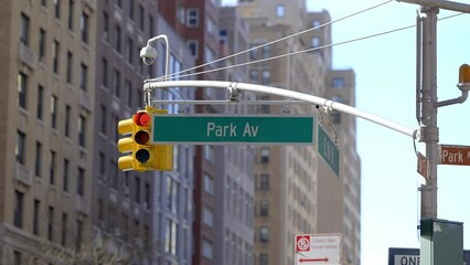 Wall Mural - Park Avenue in New York - travel photography