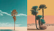 © thatchawong - Summer time mood and tone background created with generative AI
