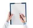 © stokkete - Doctor writing a prescription on a clipboard