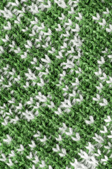 Poster - Green knit background