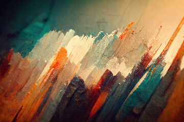 Colorful abstract wallpaper. AI