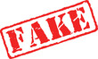 fake grunge rubber stamp on white, vector illustration