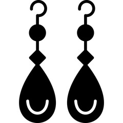 Poster - Earrings Icon