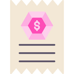 Poster - Receipt Icon