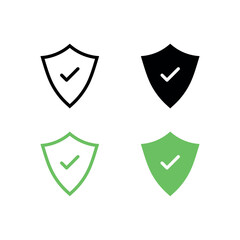 Sticker - Shield protection icon