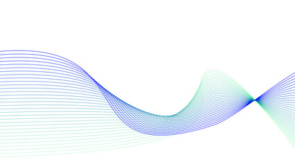 green cyan blue purple tech wavy lines gradient vector illustration