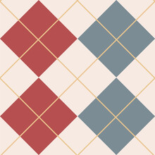 Argyle Seamless Pattern. Classic Background For Wallpaper, Paper, Web Page Background, Blankets, Wrapping Paper, Print, Fabric Or Textile, Card