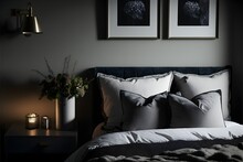Exquisite Details Of A Modern Bedroom Interior With A Serene Ambiance